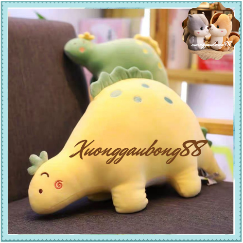 Thú nhồi bông Gấu bông gối ôm bò | khủng long dễ thương | Gối ôm cho bé | Size 45cm-xuonggaubong88