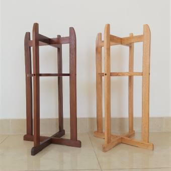 Kệ Gỗ Cao Su Để Bình Nước 20 Lít Nhiều Màu, Kệ Gỗ Trang Trí