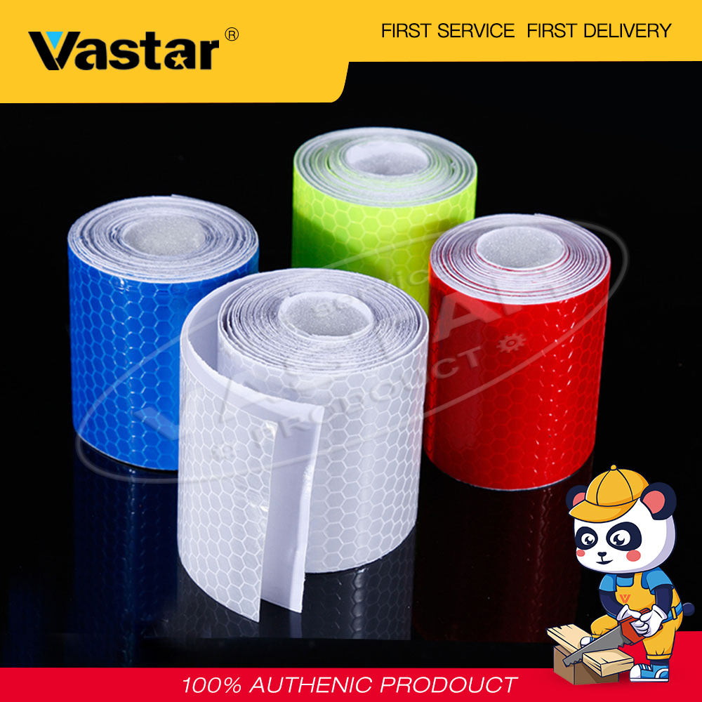 Vastar 5cmx 3M Miếng Dán Cầu Thang Băng Dính Trang Trí Nội Thất Trắng Đỏ Vàng Xanh Xe Đạp Dán Trang Trí Tường Sticker Áp Phích