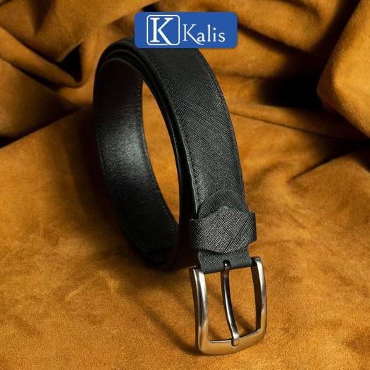 Thắt lưng nam cao cấp chính hãng KALIS da bò thật 100% Full hộp khóa kim dây nịt nịch thắt lưng da bò thật nam cao cấp hàng hiệu.
