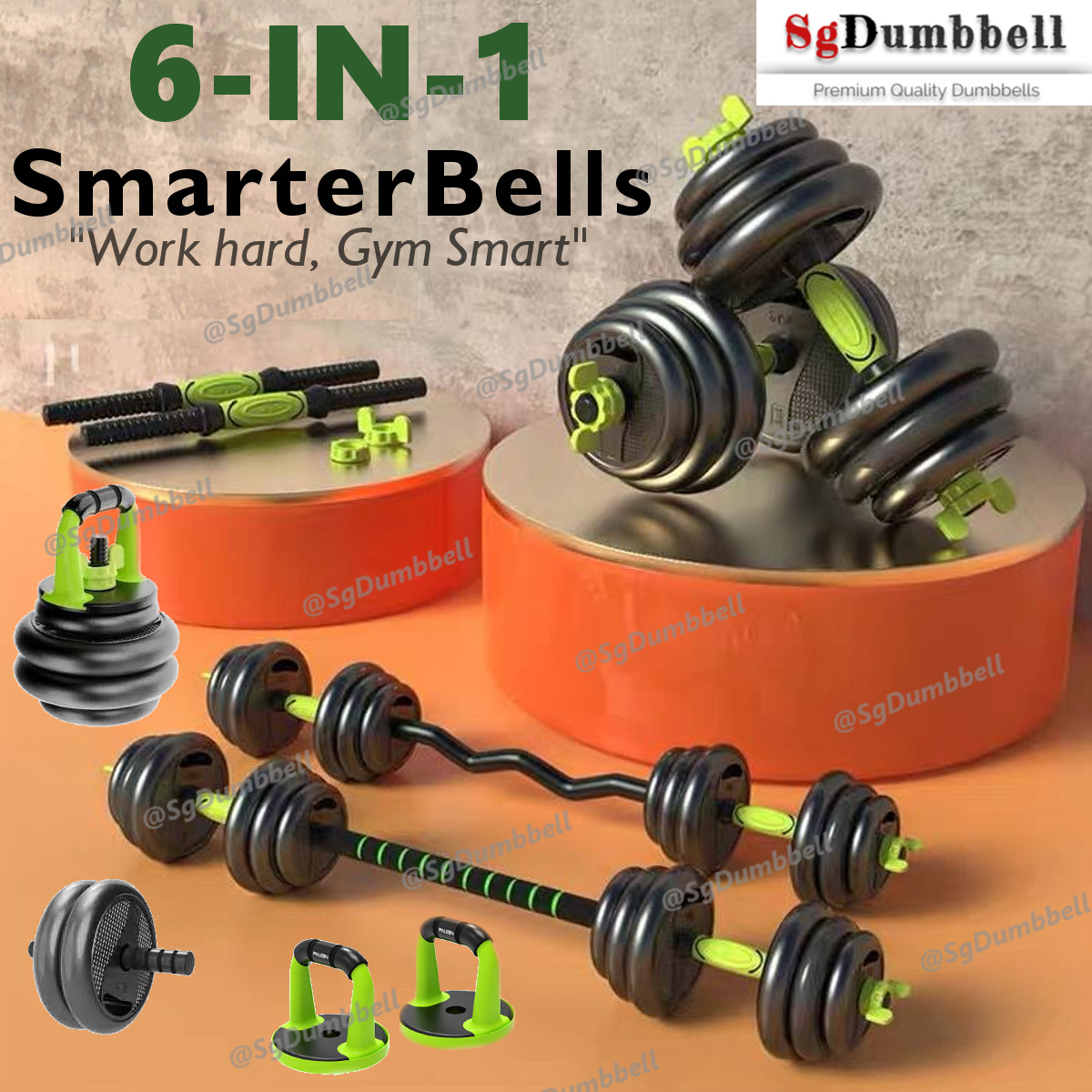 Dumbbell Set 40 Kg Best Price in Singapore Dec 2023 Lazada