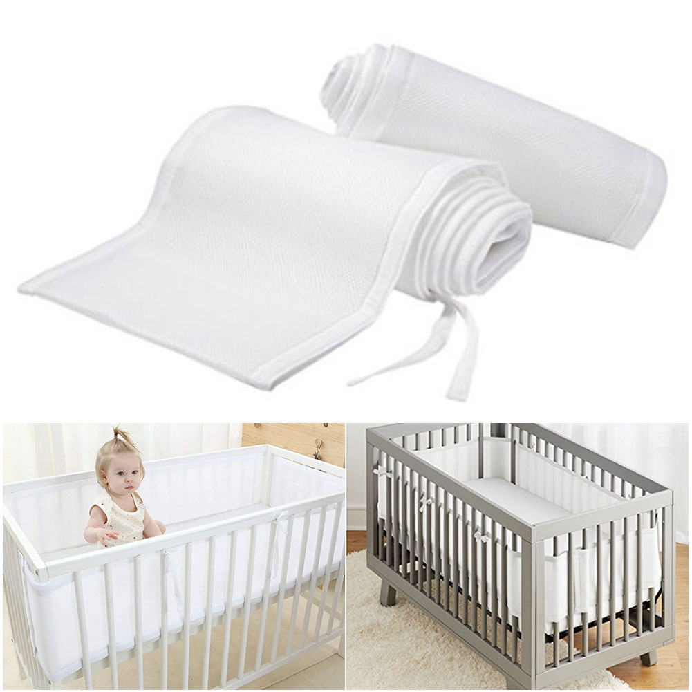 Breathable mesh on sale crib liner walmart