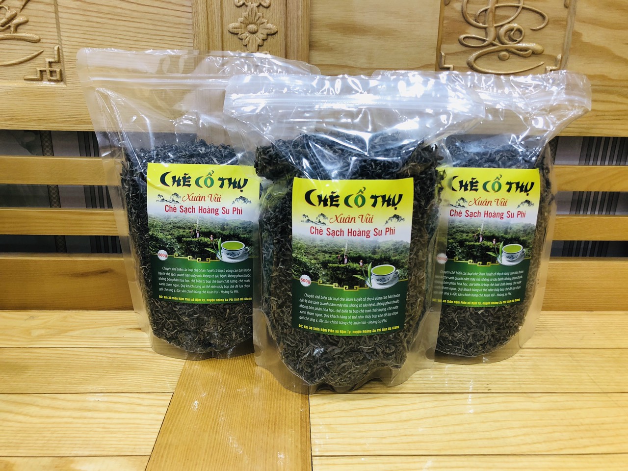 Đặc sản chè san tuyết hoàng su phì - hà giang 500gr