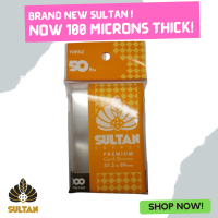 Gaming Library - Sultan Supply Sleeves Topaz | 57.5 x 89 mm |