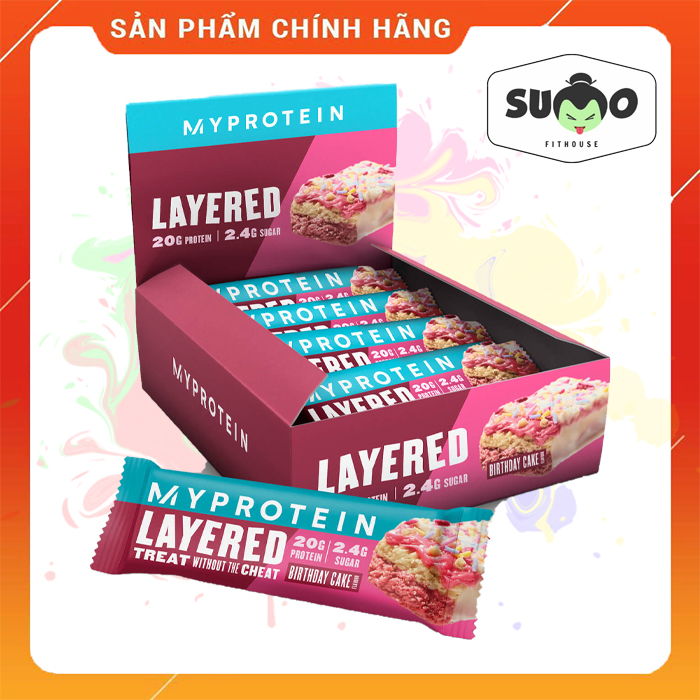 PROTEIN BAR - MYPROTEIN - LAYERED PROTEIN BAR