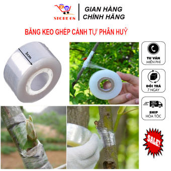 Băng keo ghép cành tự hủy, băng keo ghép cây chuyên dung, băng quấn ghép cành, băng dính ghép cây, băng keo ghép cây nilon, băng keo chuyên dụng để chiết ghép cây, ghép cành