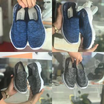 Giày bata, giày lười đi bộ nữ siêu êm, nhẹ, đế cao 2,5cm - Video, tặng tất