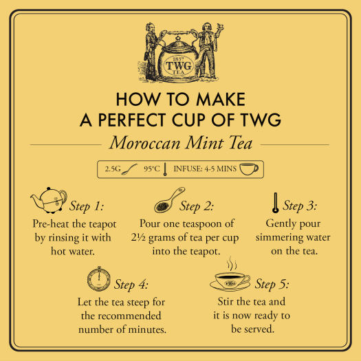 Trà TWG Tea - Moroccan Mint Tea (20g/100g) | Trà Xanh