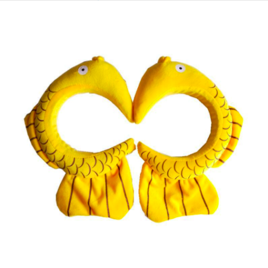 Cài Con Cá Vàng, Bờm Tóc Hàn Quốc | Cài tóc thiết kế động vật phong cách Hàn Quốc xinh xắn | Băng đô hình con cá vàng dễ thương phong cách Hàn Quốc