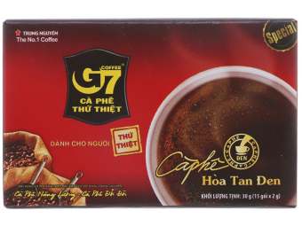 Cà phê đen hòa tan G7 hộp 30g