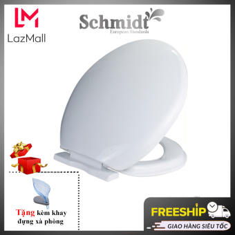 Nắp Bồn Cầu Đóng Êm Schmidt Phù Hợp Hết Tất Cả Các Loại Bồn Cầu - Hàng Chính Hãng