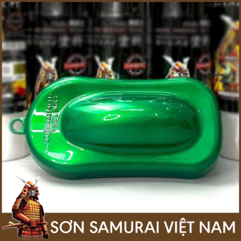 Chai sơn xịt Samurai màu đỏ Candy Y138 400ml (nên sơn trên nền bạc ...