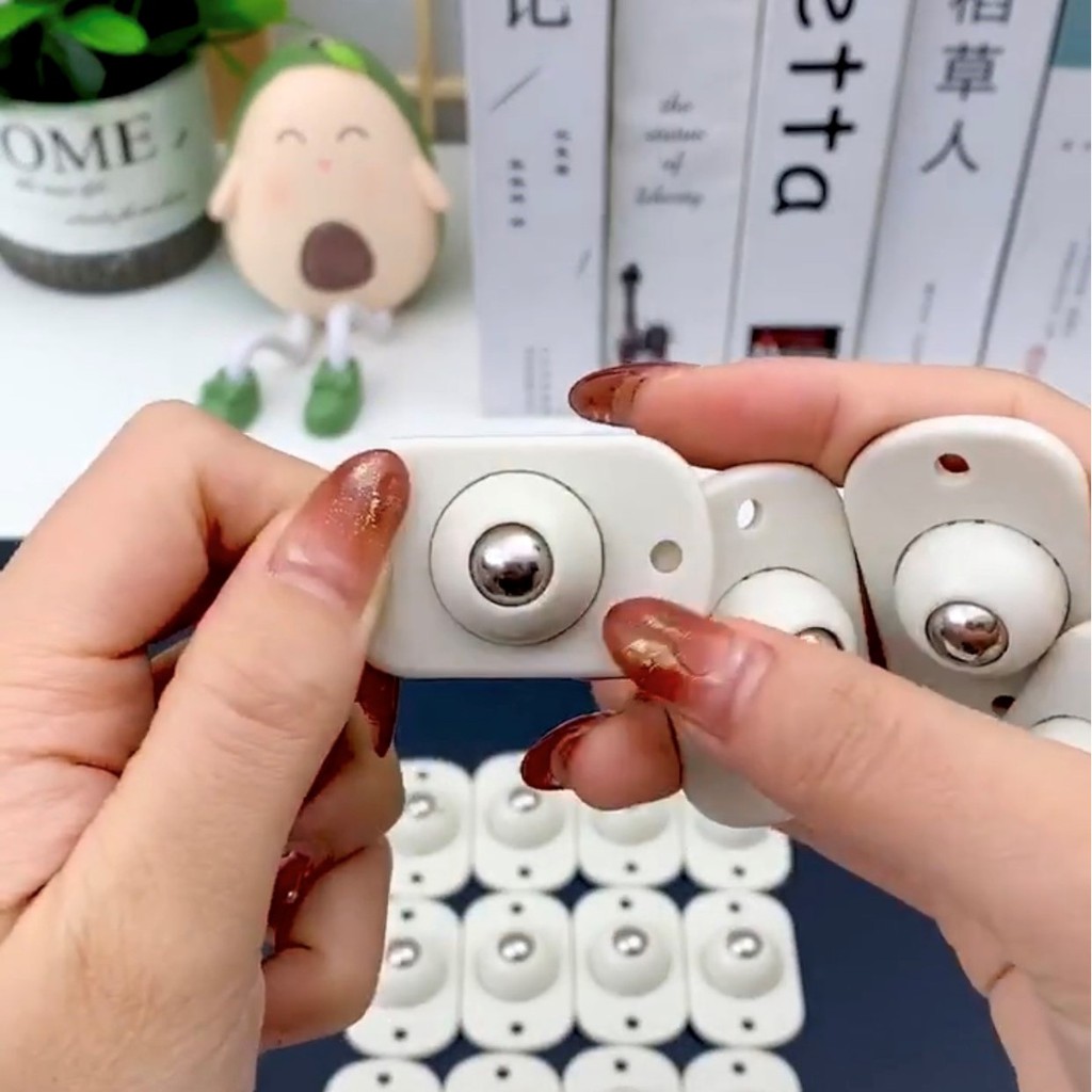 Bộ chân đế bi lăn di chuyển đa năng giúp di chuyển đồ vật dễ dàng theo ý muốn