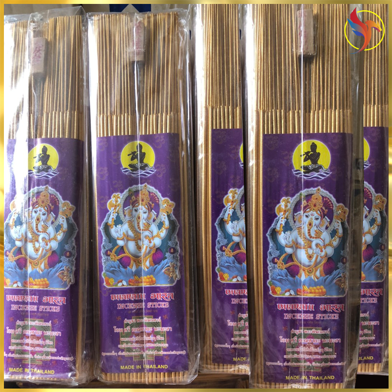 [Tặng kèm trầm hương] Nhang thần tài Thái Lan, nhang tài lộc, nhang sạch, ít khói, cuộn tàn, hàng Thái Lan chính gốc - rồng việt 68