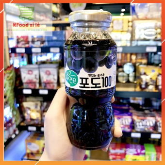Nước nho hàn quốc Woongjin 180ML