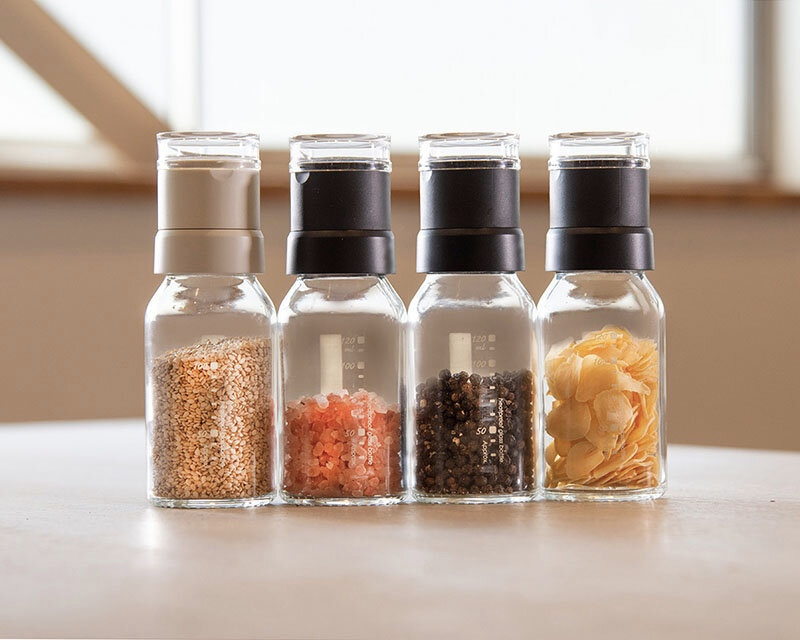 Hario Asia Official] Spice Mill Salt & Pepper - SMS-120-B