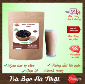 BỘT ĐẬU ĐEN XANH LÒNG RANG SẴN 500G