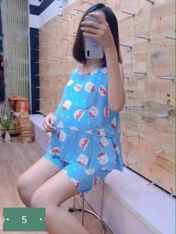 Bộ đồ bầu Lanh cộc tay chất mát