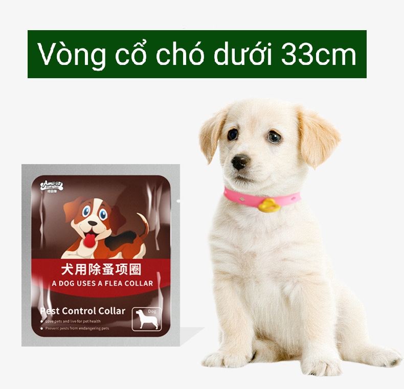 Vòng cổ chống ve bọ chét chó mèo