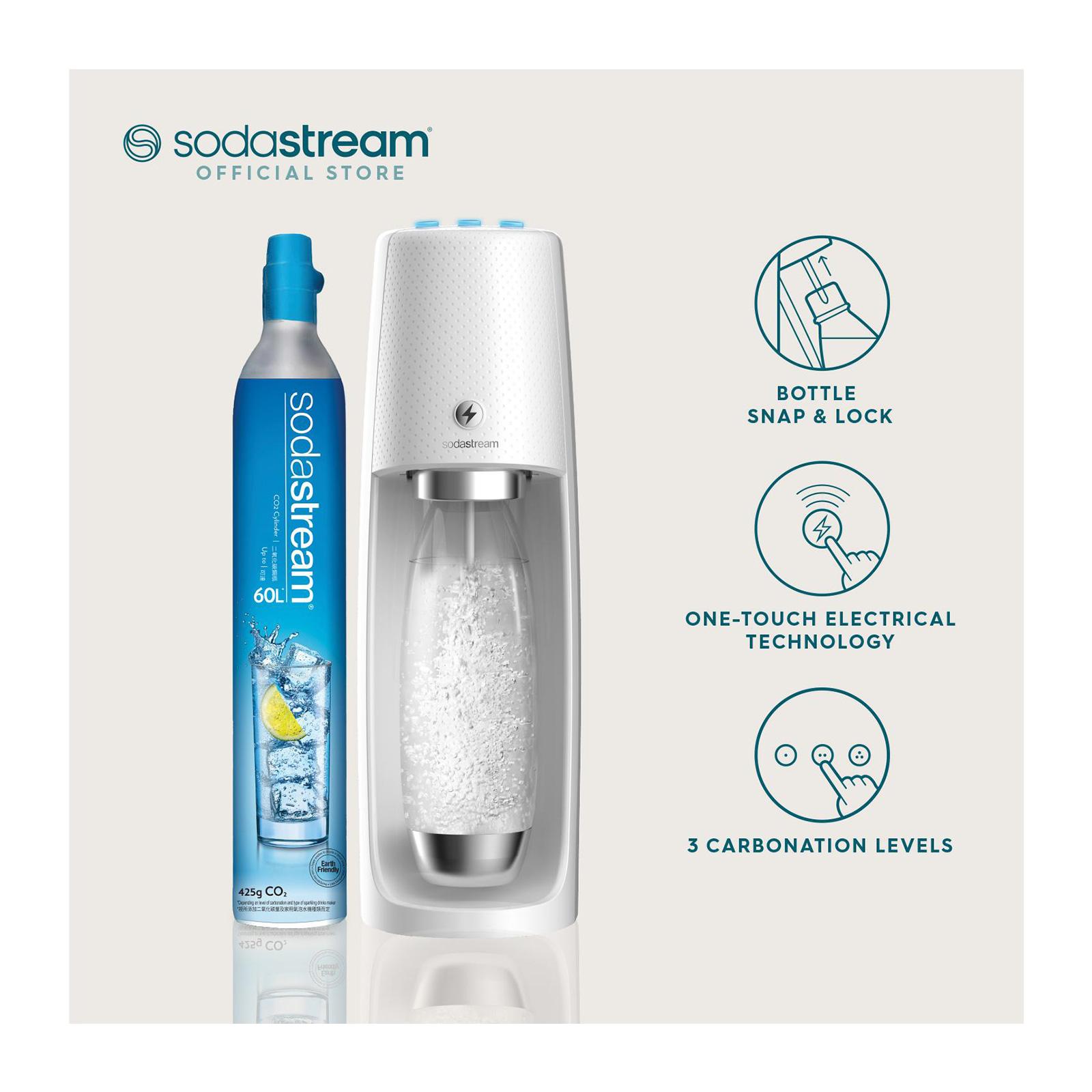 SodaStream Carbonating Bottles Twin Pack Fuse White  | Lazada Singapore