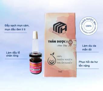 Serum Noãn Thực Vật Mờ Thâm, Xoá Mụn MH Beauty Spa lọ đầy 7ml  - SPA88