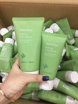 sữa rửa mặt trà xanh innisfree mẫu 2019