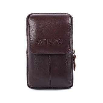 Túi đeo thắt lưng đựng điện thoại da thật TM09