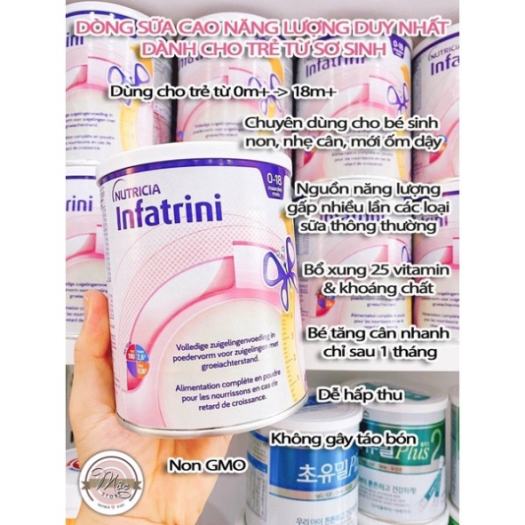 Sữa bột Nutricia Infatrini Đức – 400g (Từ 0-18 tháng)
