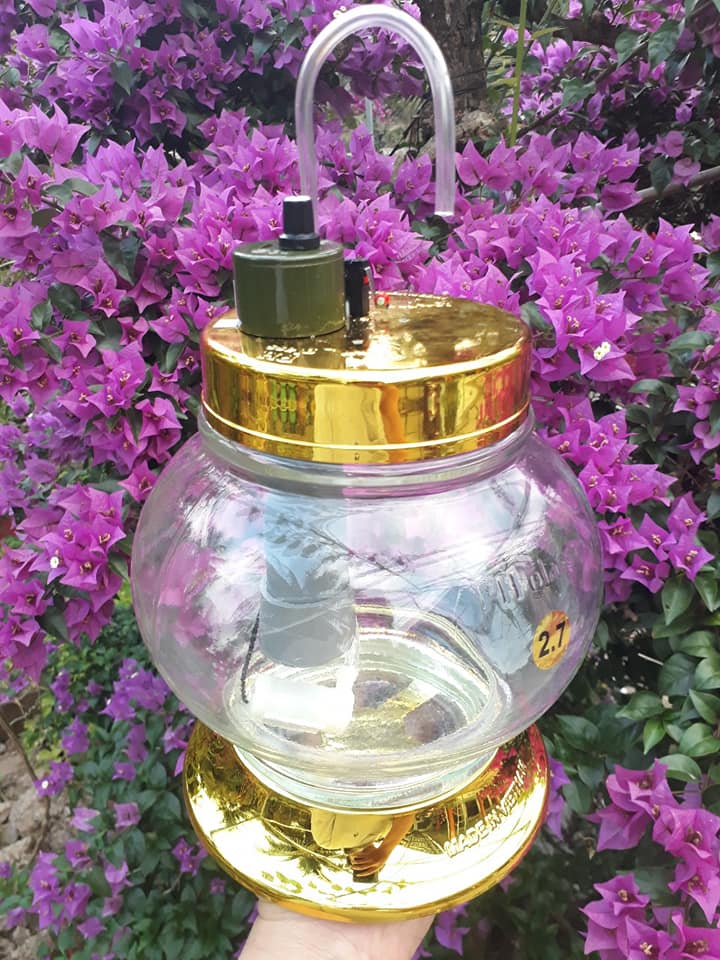 Bình rót rươu tự động 2,7 lít hoàng kim sang trọng