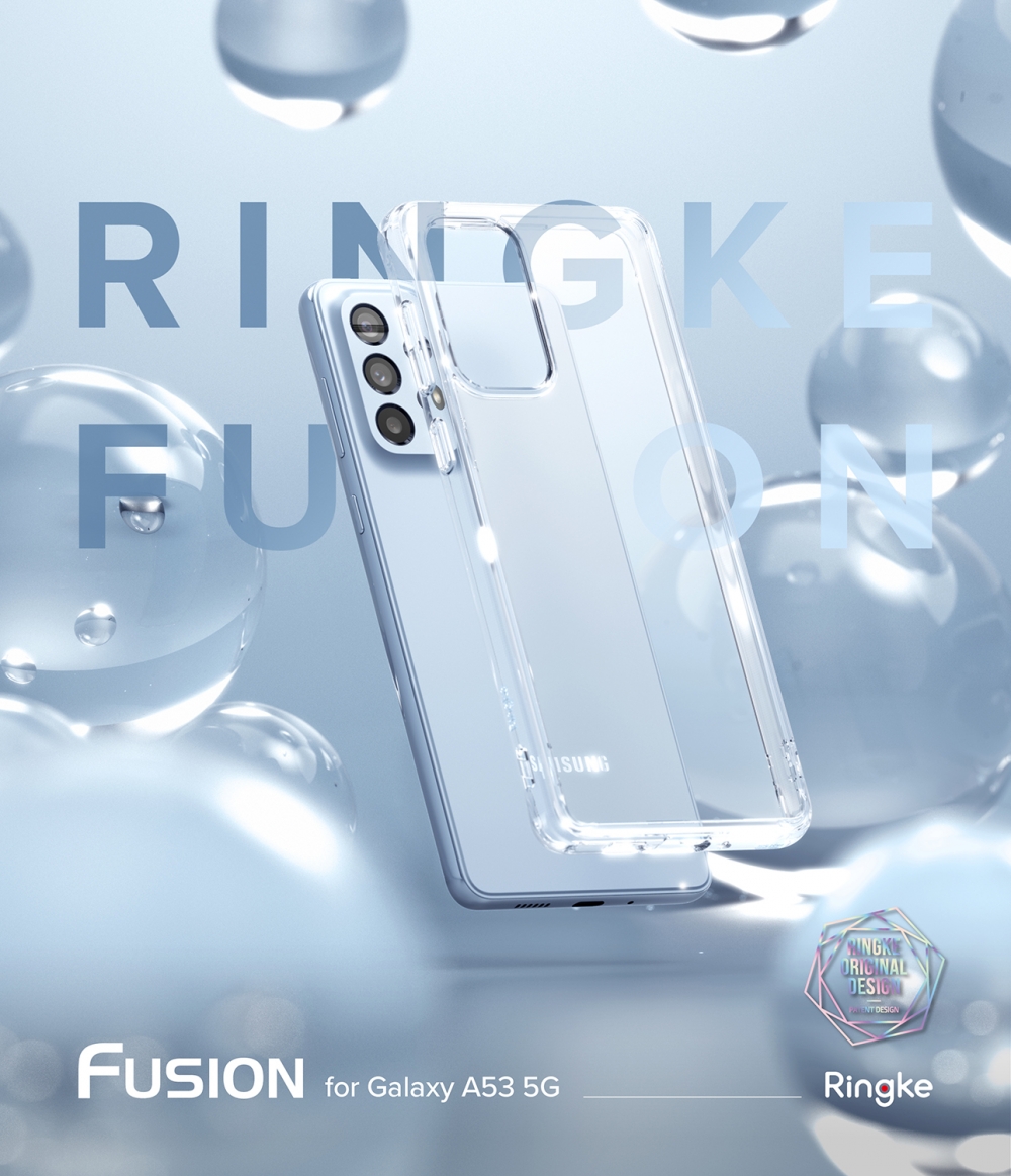 Ốp lưng galaxy a73 / a53 5g ringke fusion hàn quốc