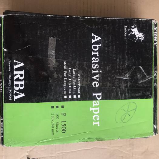 Giấy ráp | Giấy nhám độ mịn 100 - 120 - 150 - 320 - 400 - 800 - 1000 nhập khẩu Đức