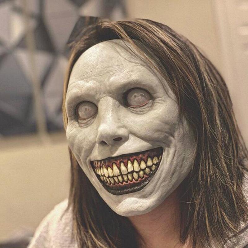 halloween latex face mask