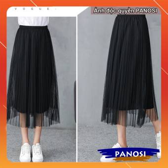 Chân váy xếp ly dài ulzzang kiểu dáng Hàn Quốc thời trang giá rẻ - CV31