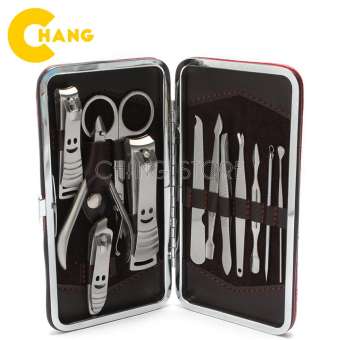 Bộ Kìm Bấm Móng 12 Chi Tiết Xuất Hàn, Tặng Kèm Hộp Đựng Tiện Lợi, Dụng Cụ Làm Nail Chuyên Nghiệp Tại Nhà