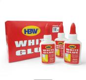 White Glue for Paper, Wood, Leather, and Cloth - Washable