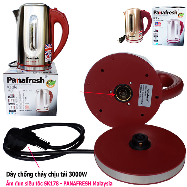 Ấm siêu tốc panafresh sk 178
