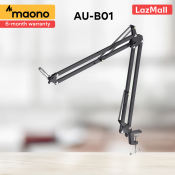 MAONO Scissor Arm Stand for Professional Podcast Microphones