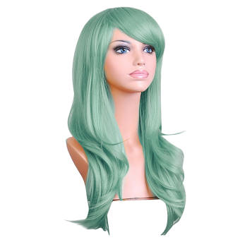 Trang Phục Hóa Trang Xoăn Dài 70Cm Tóc Giả Anime Dự Tiệc Tóc Giả Lượn Sóng Toàn Bộ Tóc