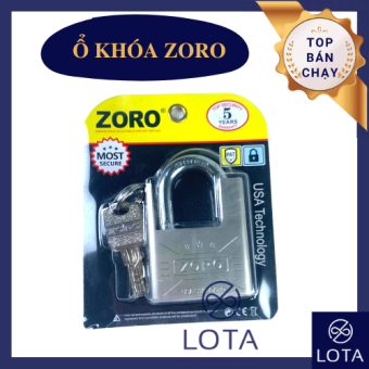 Ổ KHÓA ZORO CHỐNG CẮT CÔNG NGHỆ MỸ ổ khóa cao cấp chống trộm ổ khóa xịn đa năng khóa cửa khóa xe khóa nhà ổ khóa loại lớn hàng nước ngoài tốt xịn giá rẻ khóa an ninh thông minh siêu dày khóa thép nguyên khối cứng chắc bền