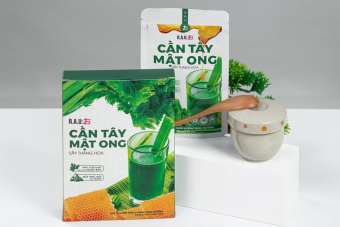Bột Cần Tây Mật Ong Nhật Bản - Giảm Cân [ mua 3 tặng 1 chai thủy tinh ]