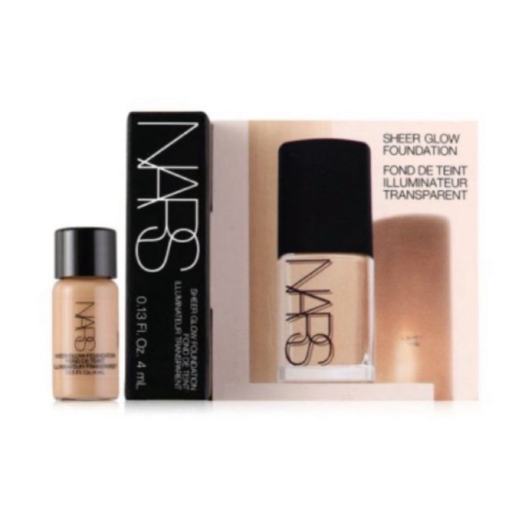 Kem nền Nars Sheer Glow Foundation mini 4ml màu medium 1