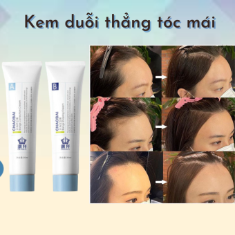 Thuốc Ép Tóc Mái Che Hói, Bò Liếm, Giúp Tóc Con Vào Nếp Làm Tại Nhà Không Cần Nhiệt CHAOBAI Tự Nhiên, Giữ Nếp Lâu