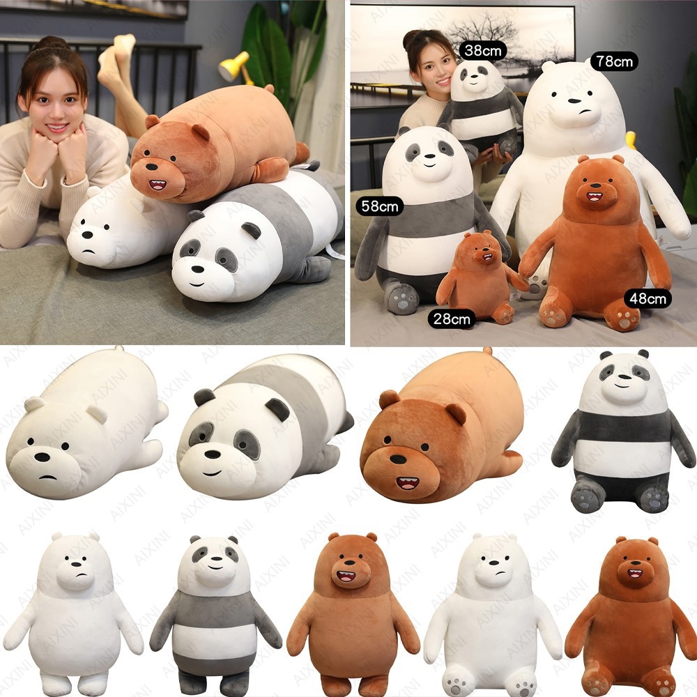 panda we bare bears plush