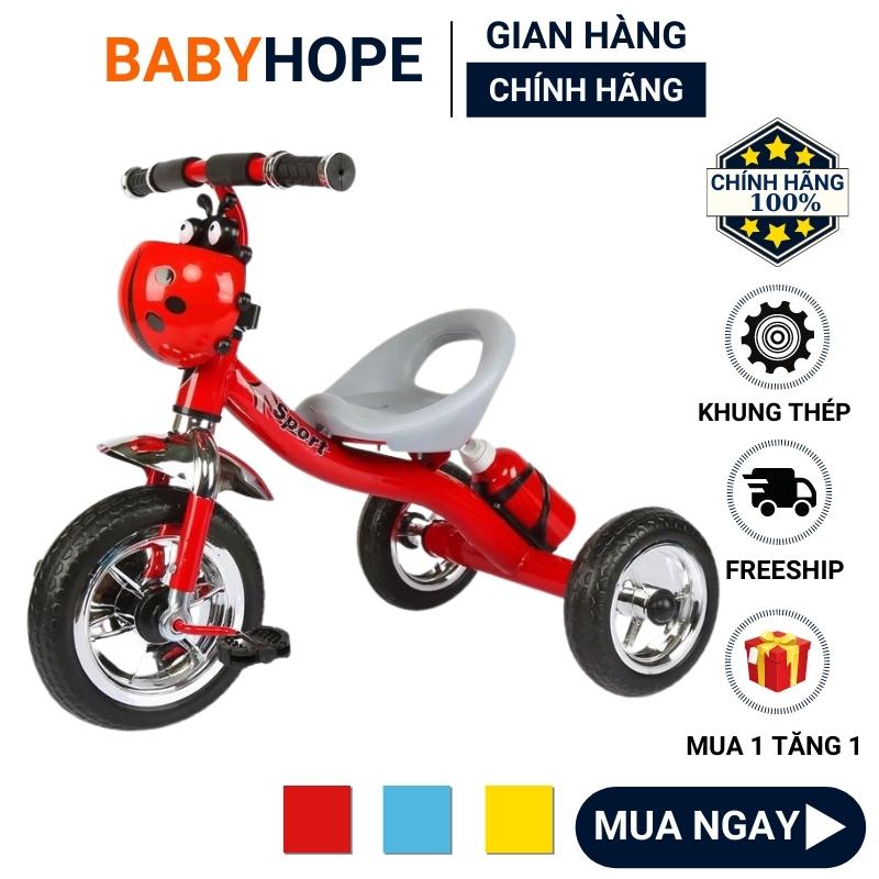 Xe ba bánh bình nước con bọ rùa đáng yêu