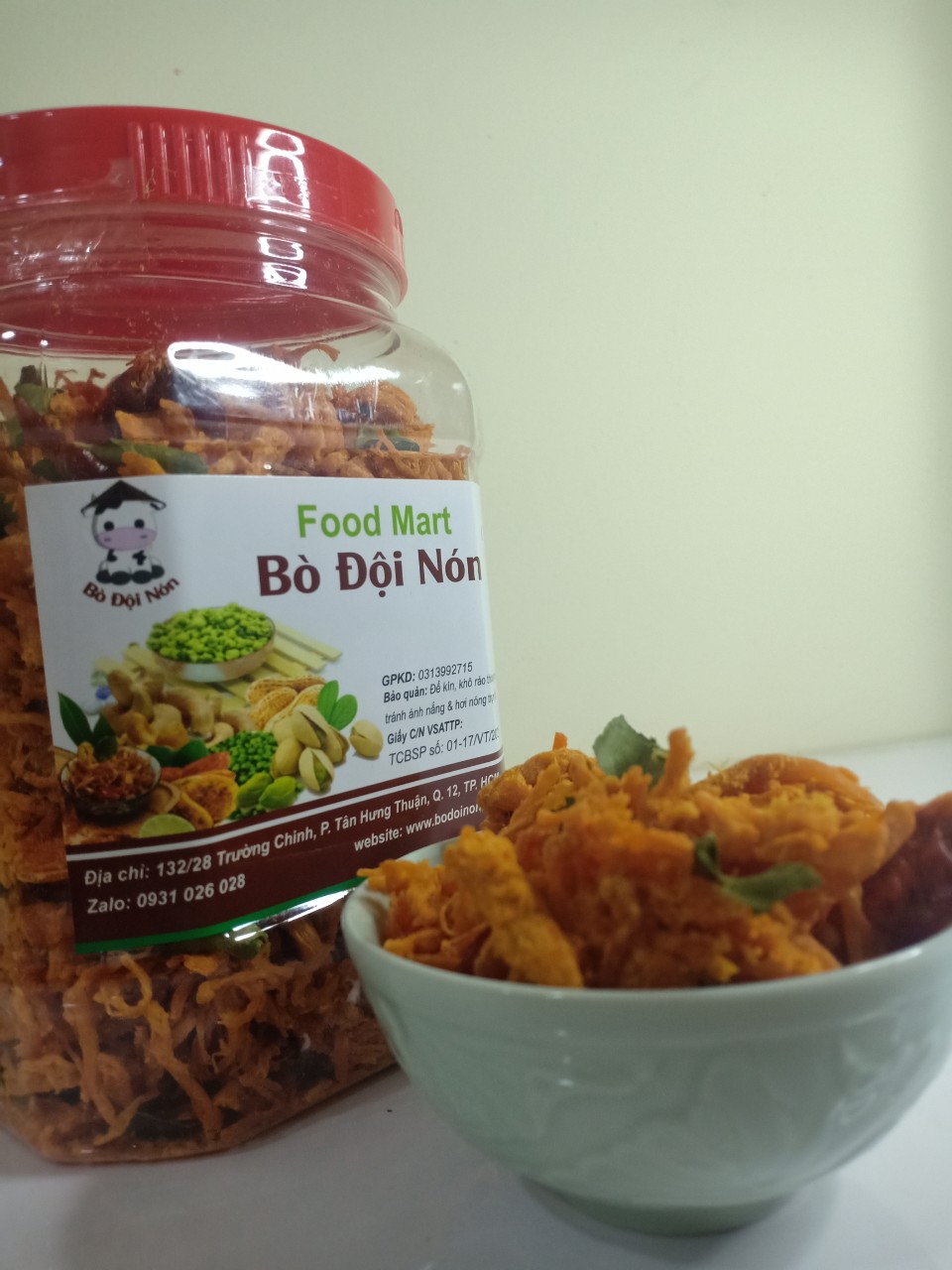 2kg khô gà lá chanh loại 1
