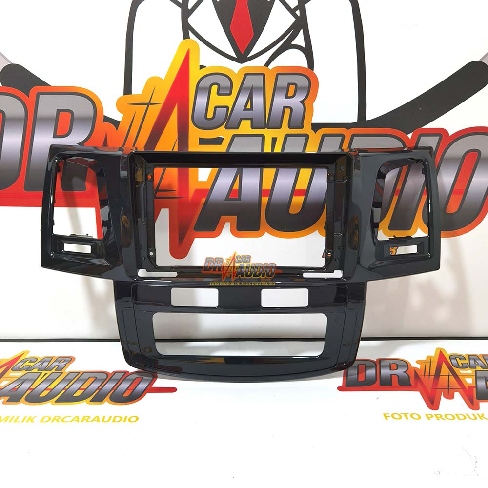 Frame Head Unit 9 Inch Toyota Hilux Tahun 2005-2015 Harga 330,000 rupiah*Gratis Ongkir