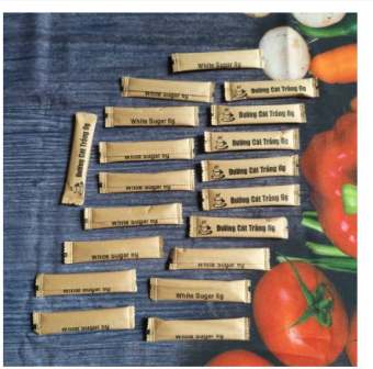 200 Gói Đường Que Cafe In Sẵn 6g