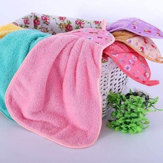 Khăn Lau Tay Nhà Bếp Có Móc Treo, Chất Cotton Thấm Hút Tốt, Lau Chùi Cực Sạch, TGTI12