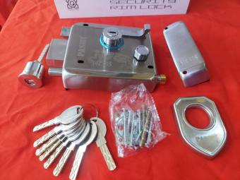 KHOÁ CỬA CỔNG SẮT PASINI 699B -CỬA MỞ