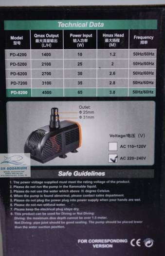 MÁY BƠM PERIHA PD 8200